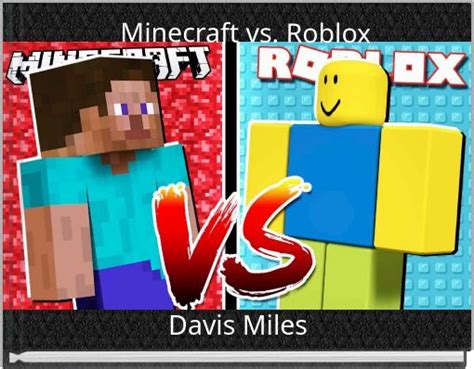 "Minecraft vs. Roblox" - Free stories online. Create books for kids ...