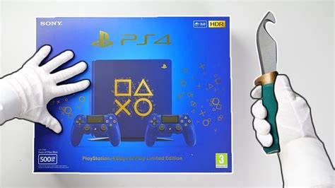 PS4 "DAYS OF PLAY" LIMITED EDITION CONSOLE! Unboxing Playstation 4 Slim ...