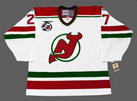 SCOTT NIEDERMAYER New Jersey Devils 1992 CCM Vintage "Rookie" Home Jersey - Custom Throwback Jerseys