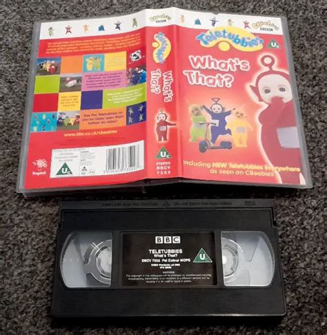 TELETUBBIES WHAT’S THAT - VHS Video Tape - BBC - Children’s Kids - Cbeebies EUR 28,86 - PicClick FR