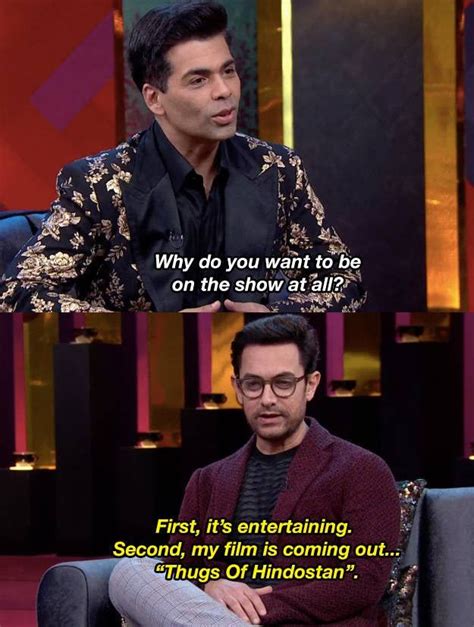 11 Awkward And (Some) Funny Moments From Aamir Khan's Episode On "Koffee With Karan" | Funny ...