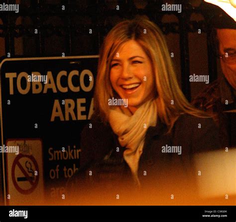Jennifer Aniston on the set of her new film 'The Baster' shooting in Manhattan New York City ...