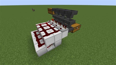 Minecraft Sorting System Schematic