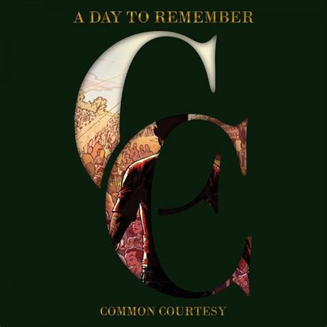 A Day To Remember – Common Courtesy (2014, Green / Black Marble, Vinyl ...