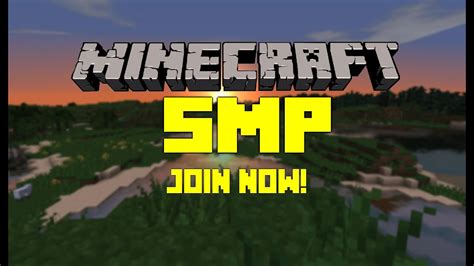 Join My Minecraft SMP Server - YouTube