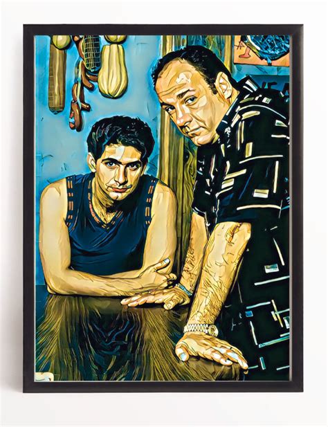 Sopranos Tony Soprano TV Art the Sopranos Digital Art | Etsy