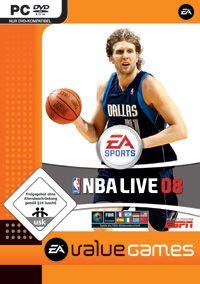 NBA Live 08 (2007) box cover art - MobyGames