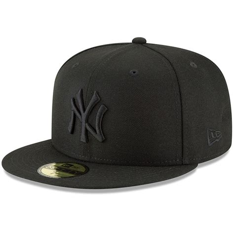 New Era New York Yankees Black Primary Logo Basic 59FIFTY Fitted Hat