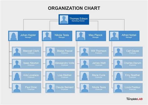 The inspiring 40 Organizational Chart Templates (Word, Excel, Powerpoint) Throughout Organogram ...