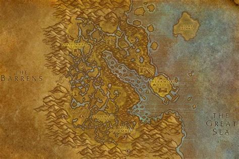 Image - Dustwallow Marsh Map.jpg | WoWWiki | FANDOM powered by Wikia