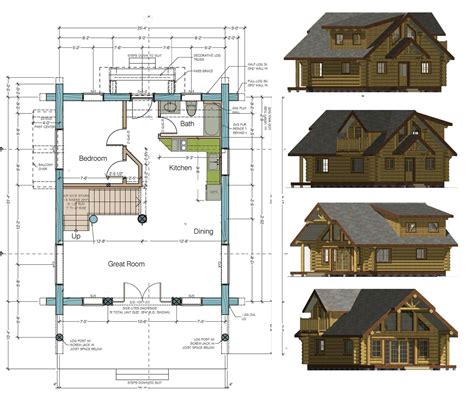 Pin by Chris Porter on Floor Plans | Wooden house plans, Cottage house plans, Bungalow house plans