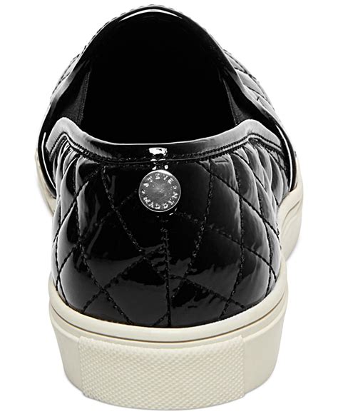 Steve Madden Women's Ecentric-q Platform Sneakers in Black Patent (Black) - Lyst