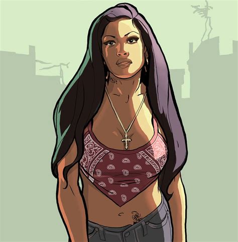 GTA San Andreas - Girl 2 by ashk422 on DeviantArt