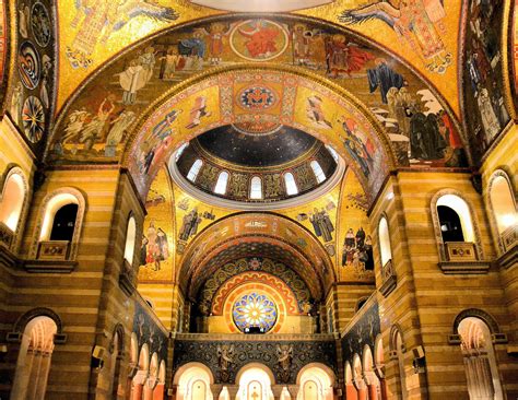 Mosaics Inside Cathedral Basilica of Saint Louis in Saint Louis, Missouri - Encircle Photos