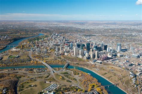 Aerial Photo | Edmonton City Skyline, 2014