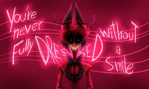 Alastor's Smile - Hazbin Hotel HD Wallpaper