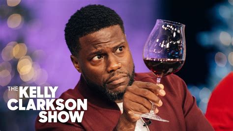 Watch Kevin Hart And Kelly Chew Wine With A Sommelier - YouTube