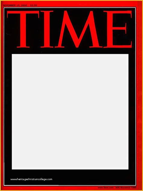 Time Magazine Template