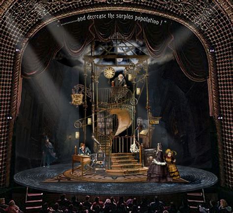 Scenic Inspiration (Set design for a new production of "A Christmas Carol" for Milwaukee Rep ...