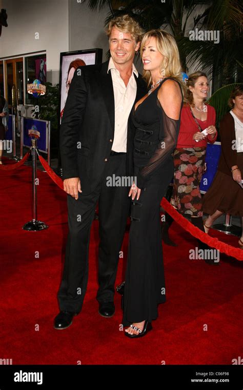 John Schneider and wife Elly Castle Elizabeth: The Golden Age Premiere - Arrivals held at Gibson ...