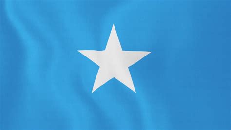 Flying Flag Of SOMALIA | LOOPED | Stock Footage Video 742066 | Shutterstock