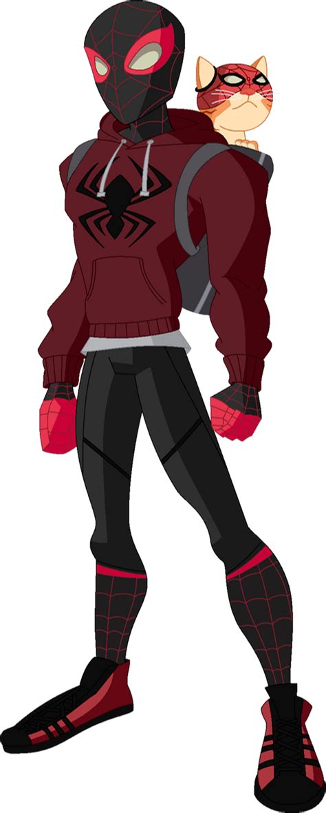 Miles Morales (Bodega Cat Suit) Spec. Spidey style by Webart20 on DeviantArt