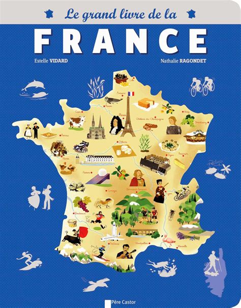 Carte touristique de France » Vacances - Arts- Guides Voyages