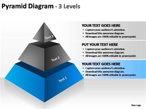 Pyramid Diagram Template