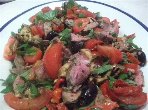 My journey with Annabel: Mediterranean Lamb Salad