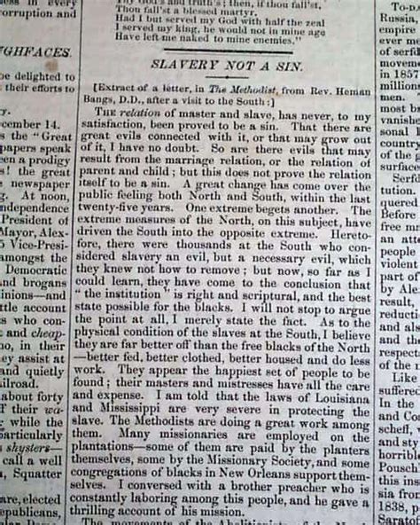 Anti Slavery Newspaper.... - RareNewspapers.com