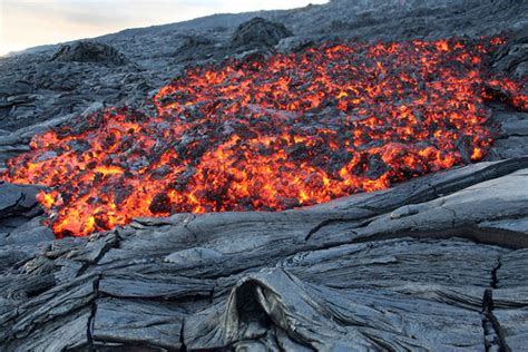 active aa lava flow, December 27, 2005, Kilauea Volcano, H… | Flickr