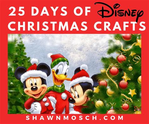 The 25 Best Disney Christmas Crafts you should make!