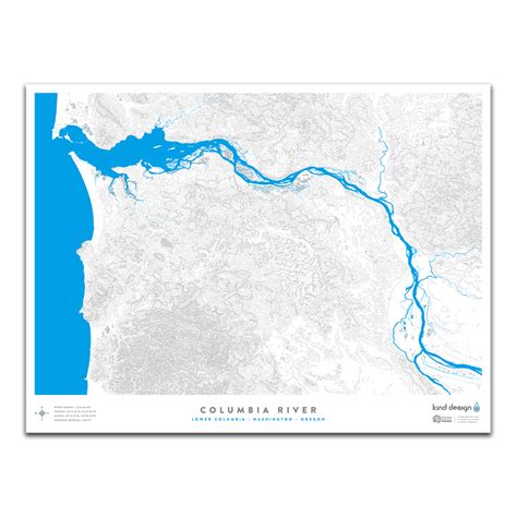 Columbia River Map