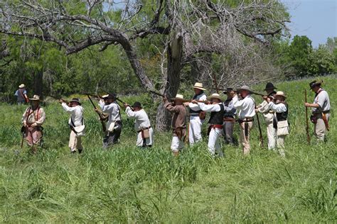 Reenacting the Battle of Goliad, Texas and Goliad Massacre