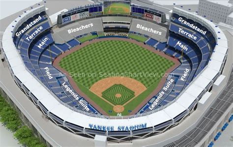 Yankee Stadium, Bronx NY - Seating Chart View