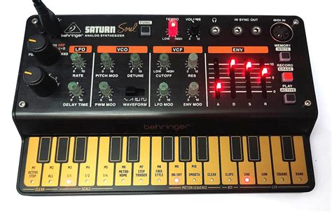 Behringer ” SATURN ” | 3VCO搭載のアナログポリフォニックシンセ – Digiland（デジランド）