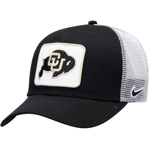 Men's Nike Black Colorado Buffaloes Classic 99 Trucker Adjustable ...