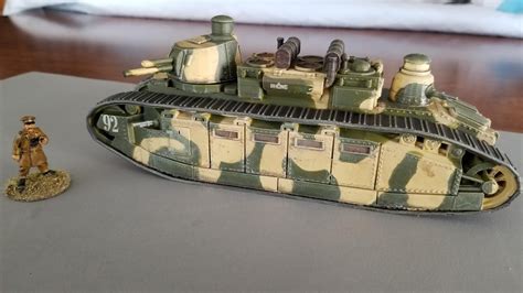 French Char 2C tank - 28mm - Wargaming3D