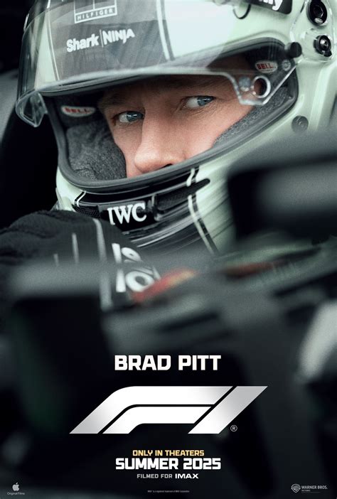 Formula 1: Formula 1, The Amazing Brad Pitt movie with the inscription of all the drivers - IDEIDE