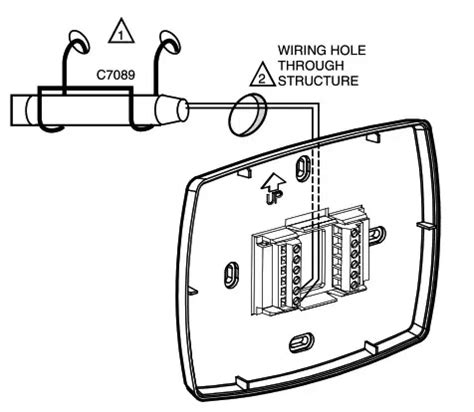 Honeywell C7089U1006 VisionPRO Outdoor Temperature Sensor Instruction ...