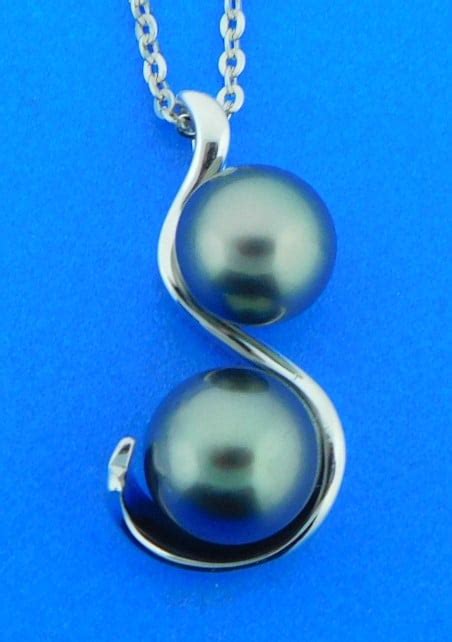 Alamea Tahitian Pearl Pendant, Sterling Silver | Island Sun Jewelry ...