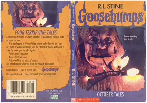 The Horrors of Halloween: Goosebumps Halloween Horror Book Covers