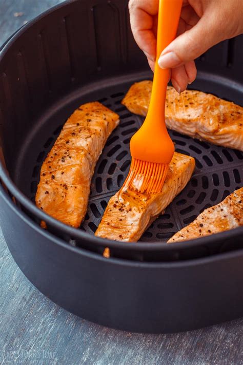 Honey Glazed Air Fryer Salmon Recipe - Happy Foods Tube