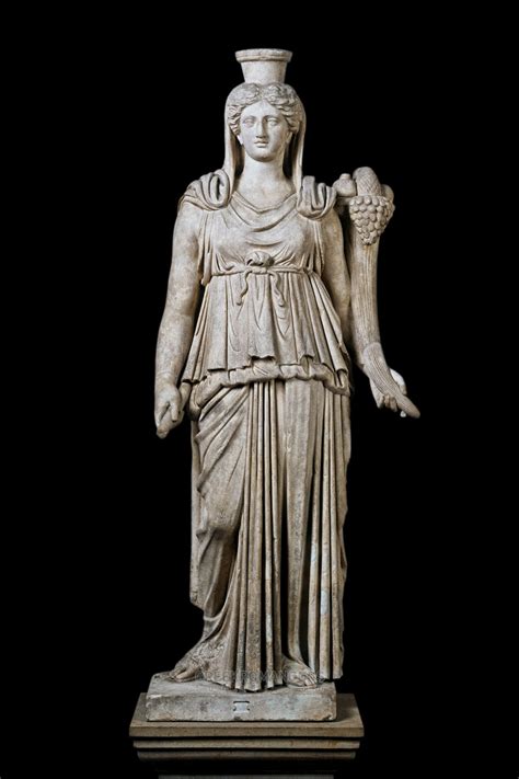 greekromangods: Tyche Second half of the 5th... - Greek-Roman Gods & More