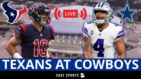 Cowboys vs. Texans Live Streaming Scoreboard, Play-By-Play, Highlights ...