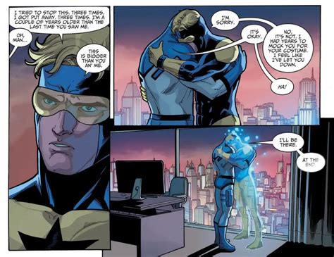 Injustice 2 Booster Gold Blue Beetle - Comic Book Revolution