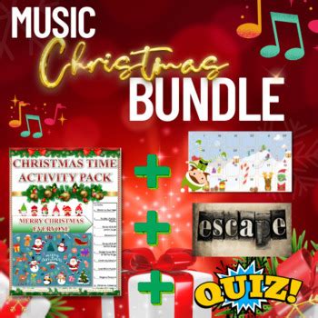 Music Christmas 2023 Fun by Cre8tive Resources | TPT