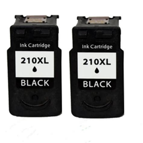 Remanufactured Ink Cartridges For Canon PG 210 XL PG 210XL PG 210 PG210 ...