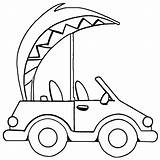 Car Side View Coloring Page No Background · Creative Fabrica sketch template