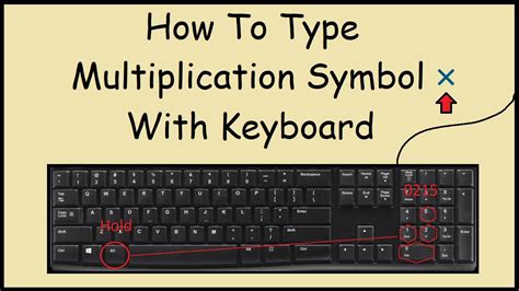 How To Type Multiplication Dot On Pc